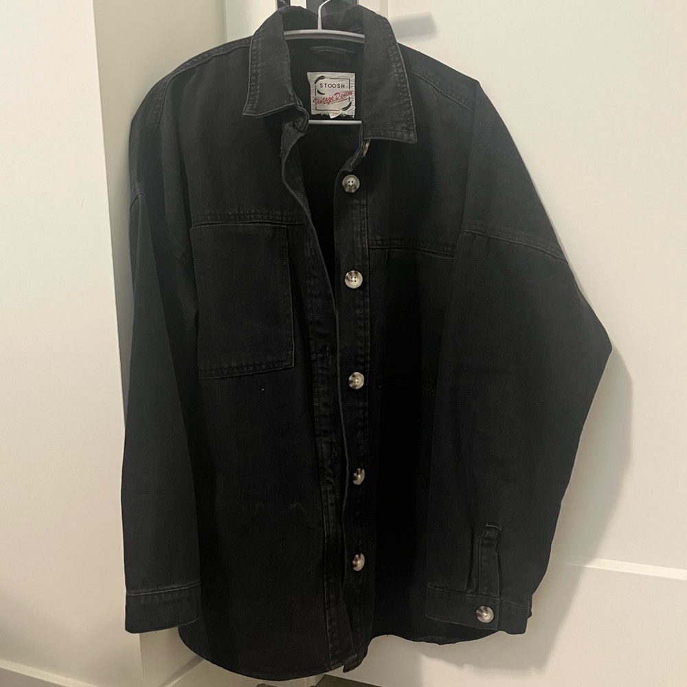 Black Jean Jacket